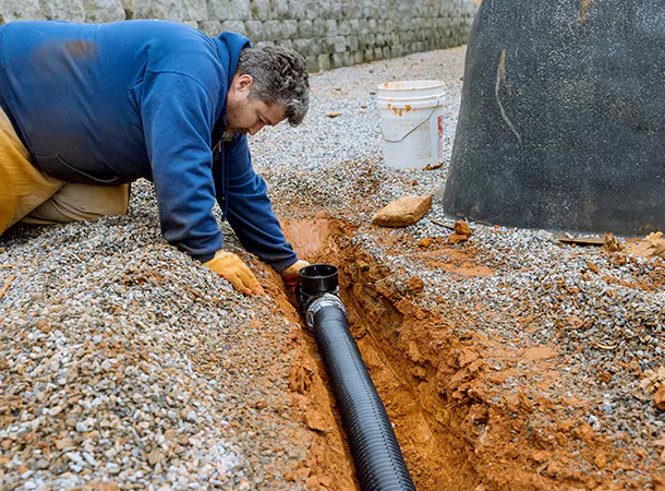 Sewer Pipe Burst Replacement in Wasaga Beach, Ontario