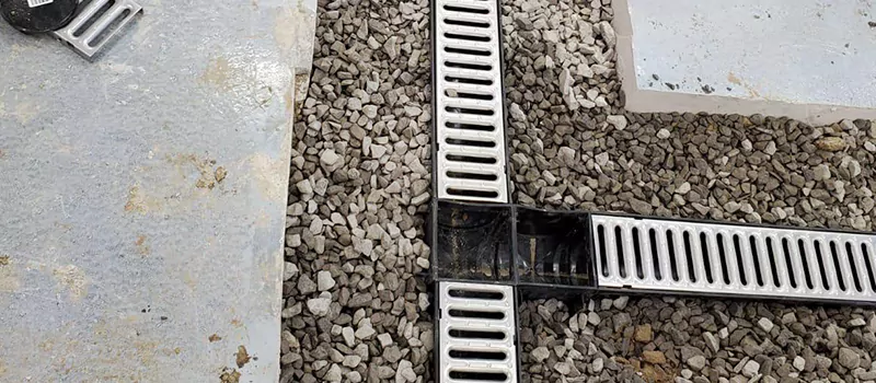 Storm Water Trench Drain Repair in Wasaga Beach, ON